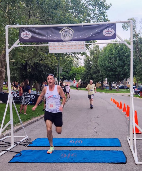 Action Near Finish Area...