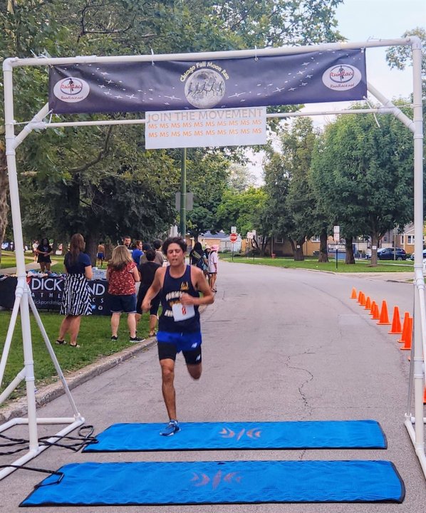 Action Near Finish Area...