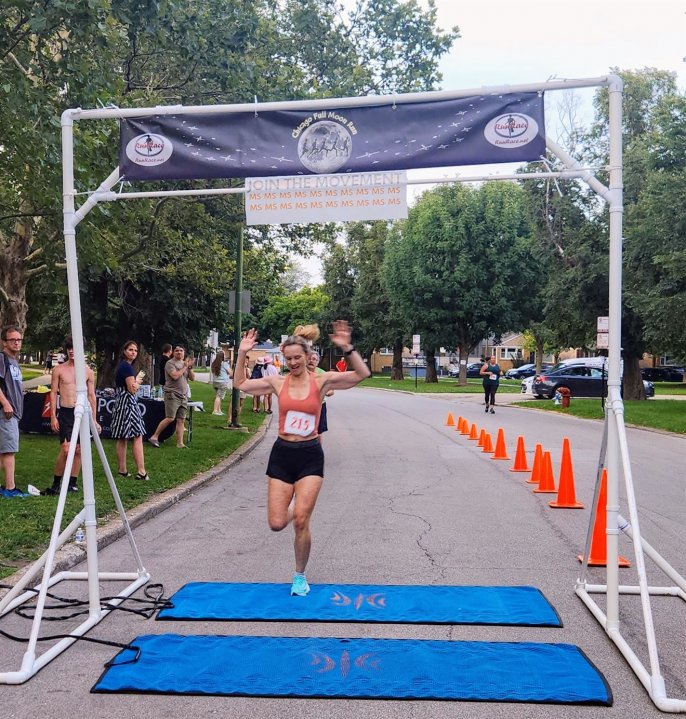 Action Near Finish Area...