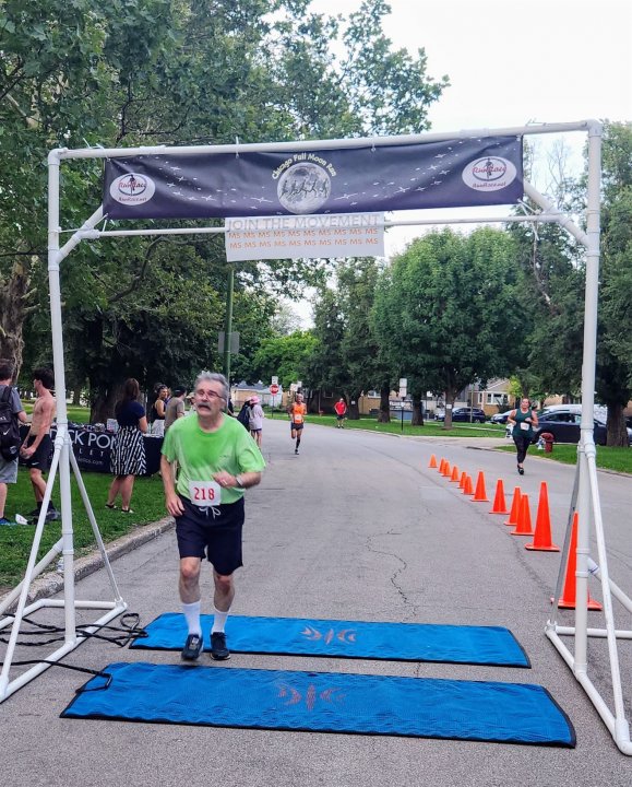 Action Near Finish Area...