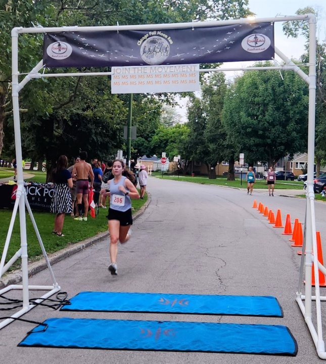 Action Near Finish Area...