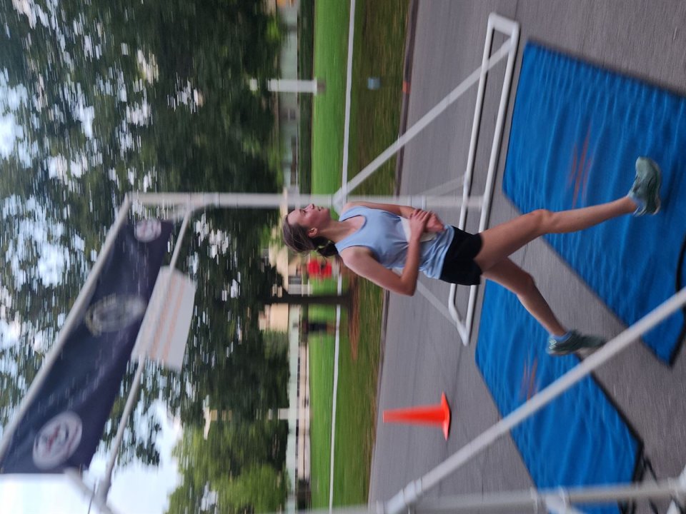 Action Near Finish Area...