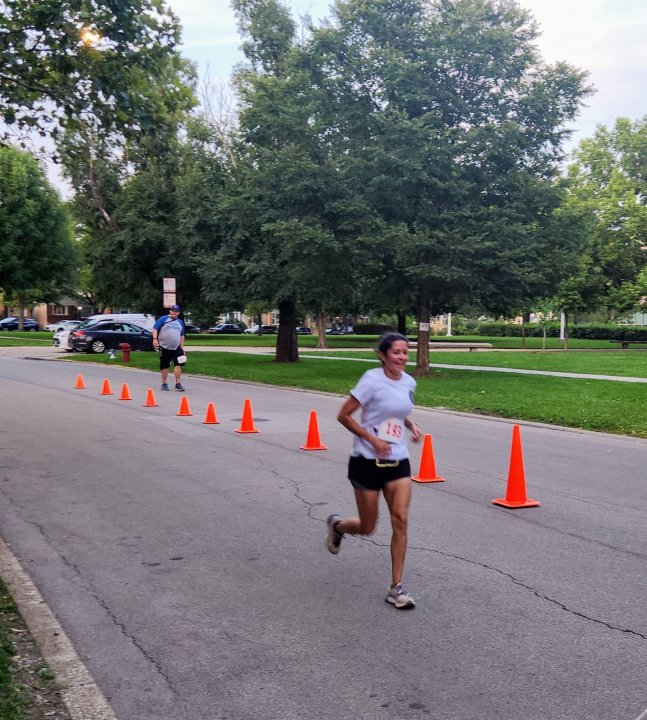 Action Near Finish Area...