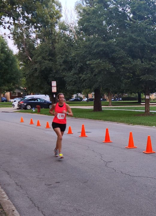 Action Near Finish Area...