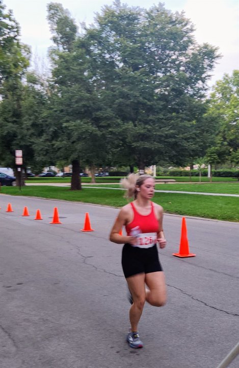 Action Near Finish Area...