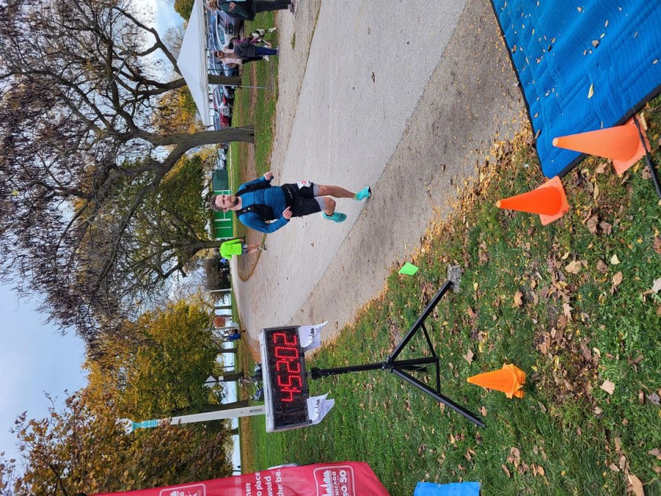 Action Near Foster Avenue Finish Area...