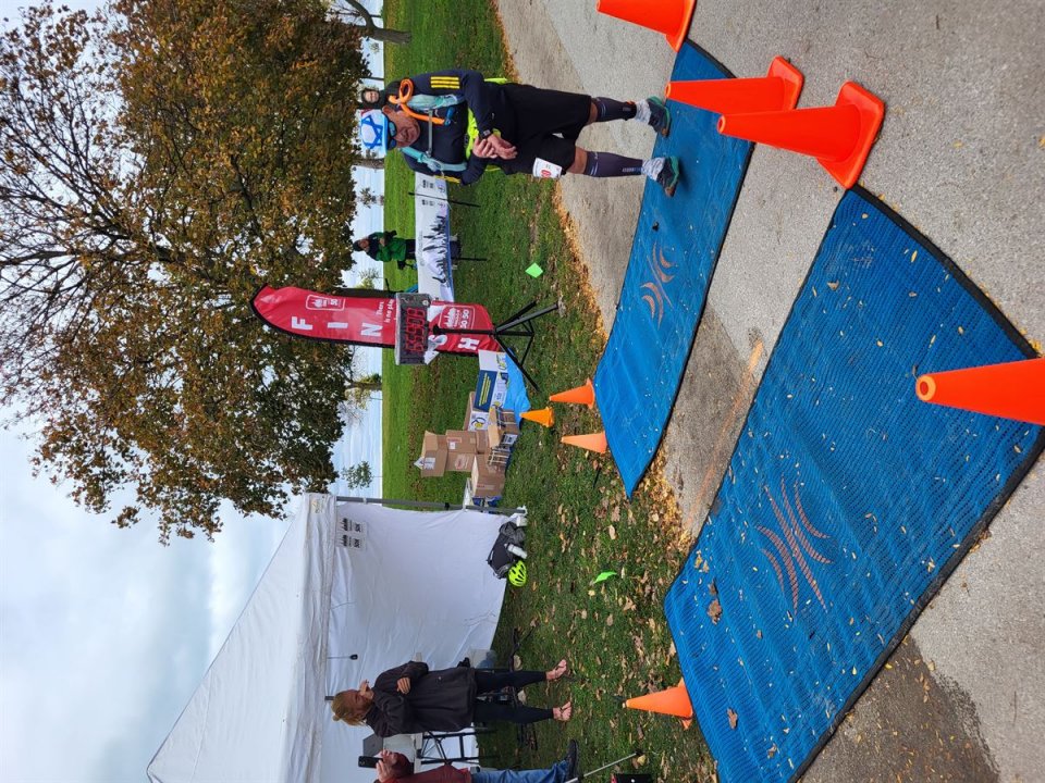 Action Near Foster Avenue Finish Area...