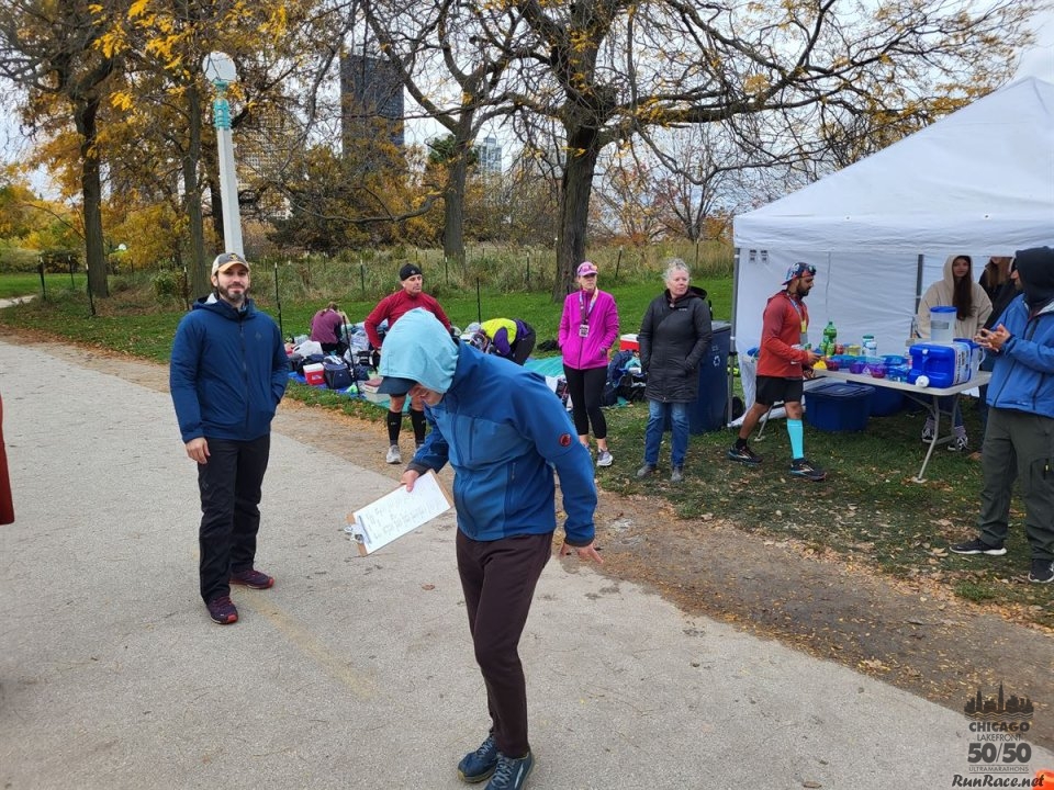 Action Near Foster Avenue Finish Area...