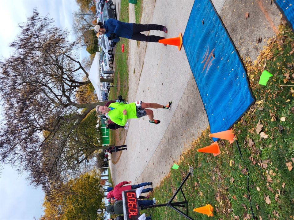 Action Near Foster Avenue Finish Area...