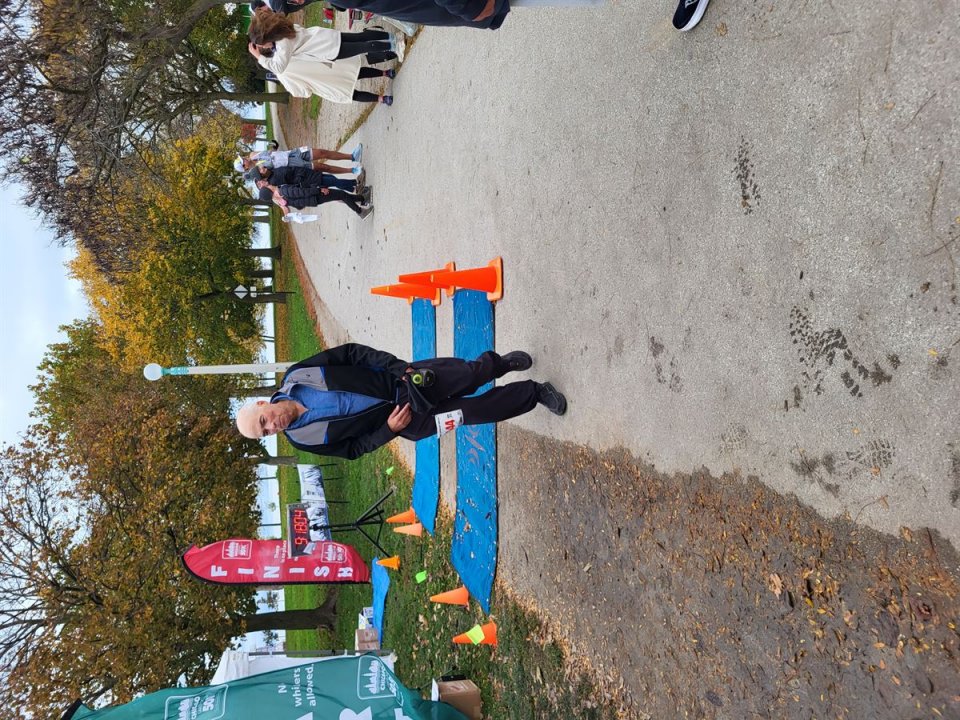 Action Near Foster Avenue Finish Area...