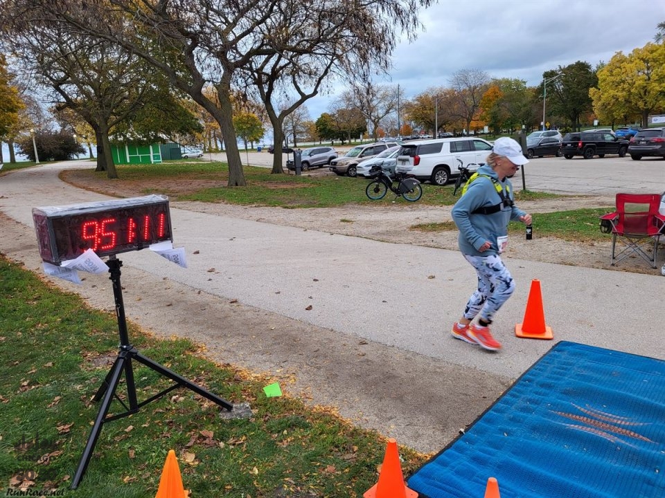 Action Near Foster Avenue Finish Area...