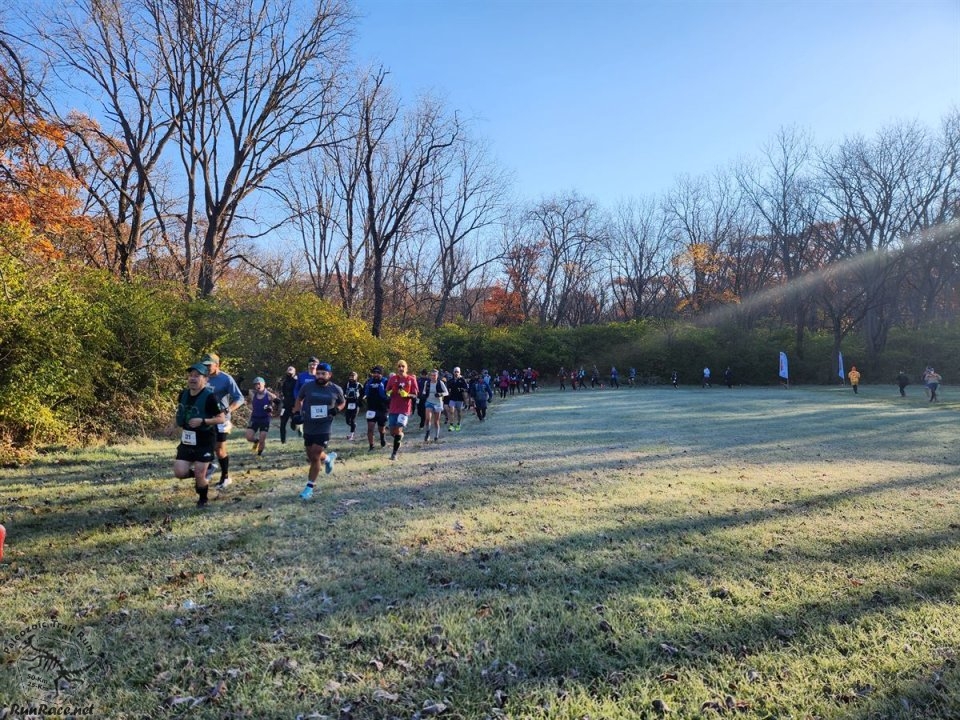 Action at Palos Park Woods North Start/Finish Area : Michelle's Phone...