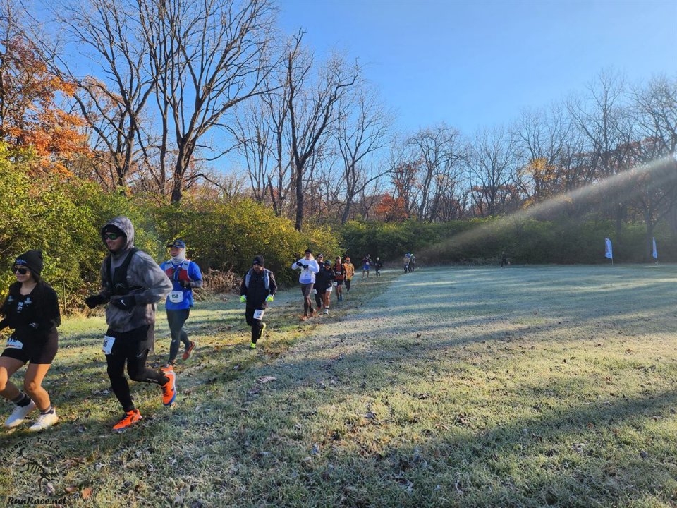 Action at Palos Park Woods North Start/Finish Area : Michelle's Phone...