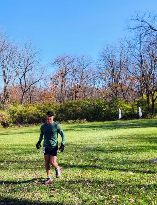 Action at Palos Park Woods North Start/Finish Area : Michelle's Phone...