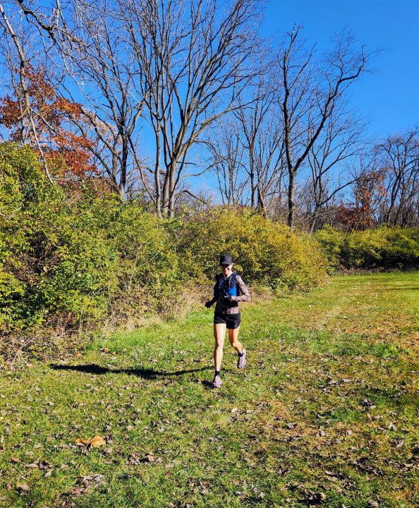 Action at Palos Park Woods North Start/Finish Area : Michelle's Phone...