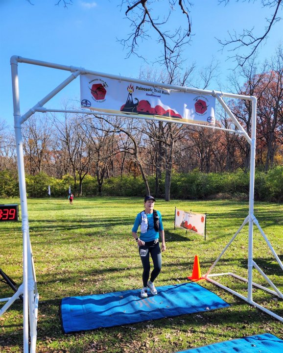 Action at Palos Park Woods North Start/Finish Area : Michelle's Phone...