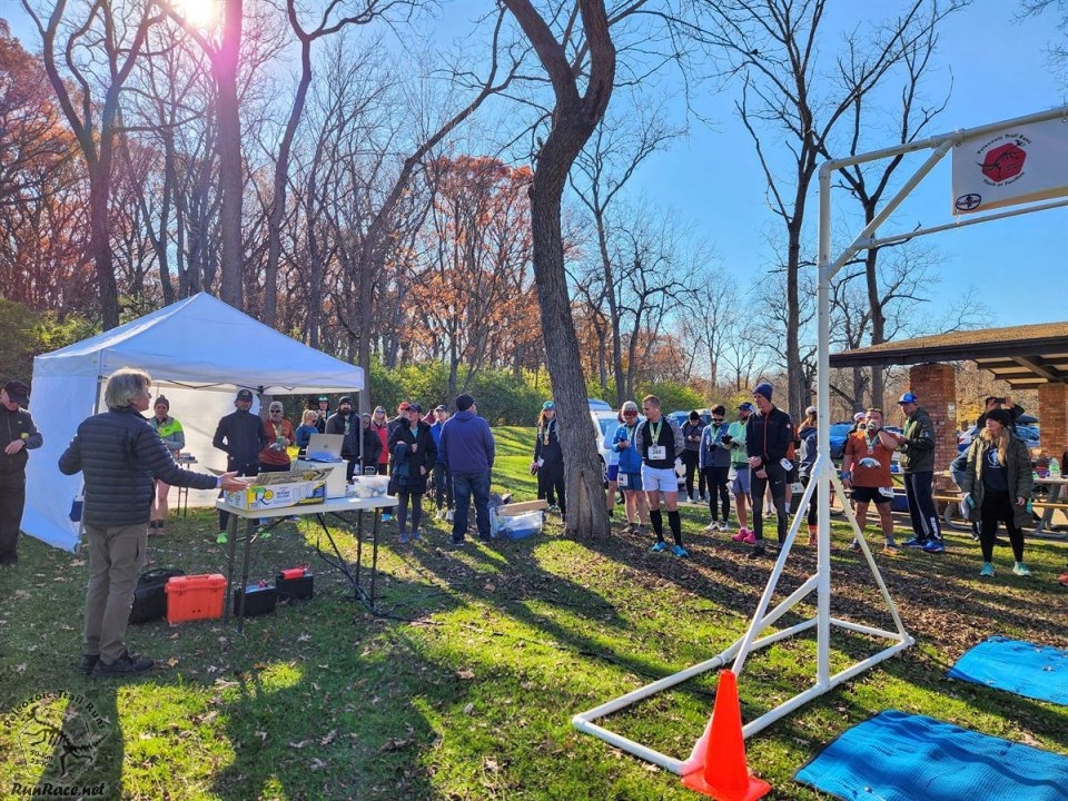 Action at Palos Park Woods North Start/Finish Area : Michelle's Phone...