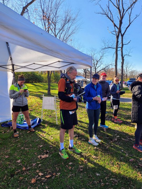 Action at Palos Park Woods North Start/Finish Area : Michelle's Phone...