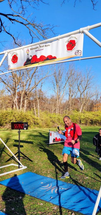 Action at Palos Park Woods North Start/Finish Area : Michelle's Phone...