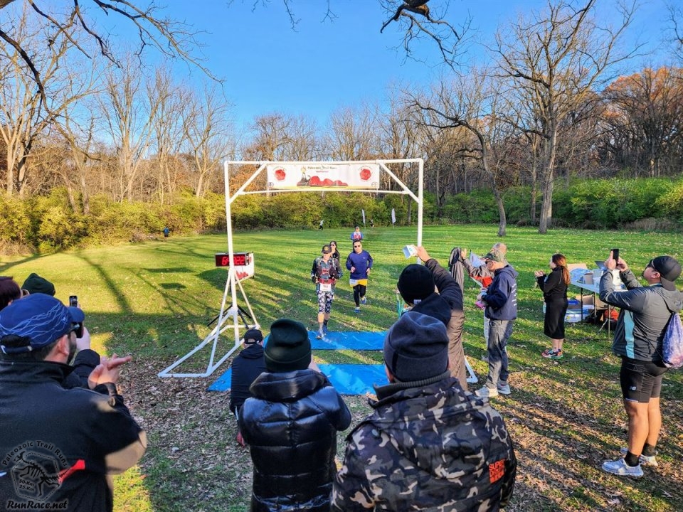Action at Palos Park Woods North Start/Finish Area : Michelle's Phone...