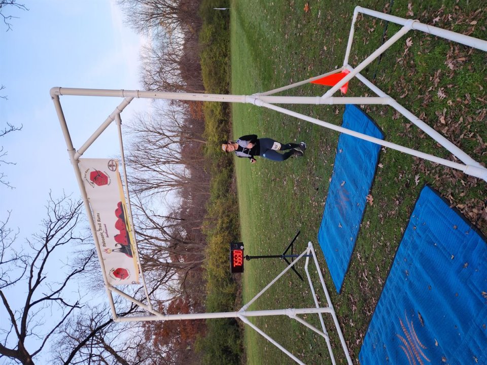 Action at Palos Park Woods North Start/Finish Area : Michelle's Phone...