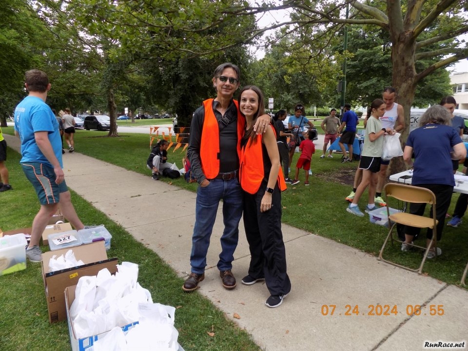 Pre-race Gathering in Norwood Park