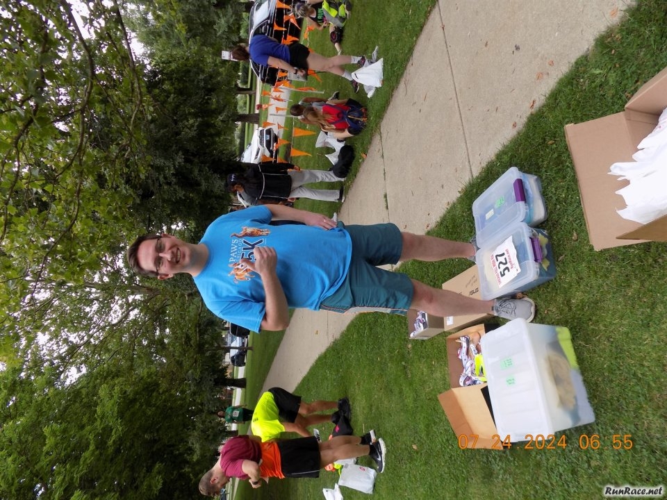Pre-race Gathering in Norwood Park