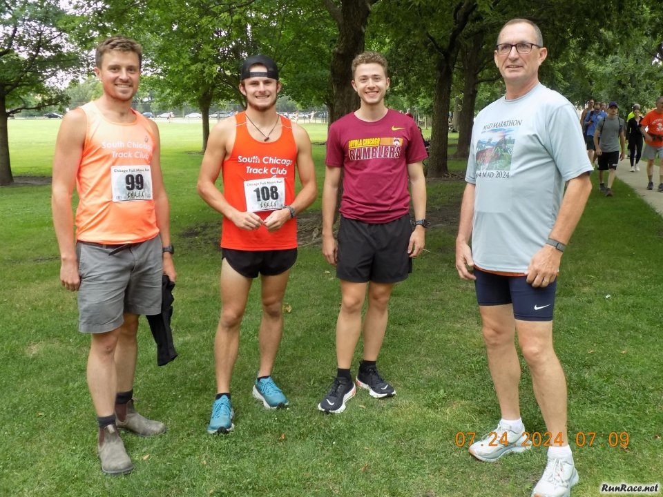 Pre-race Gathering in Norwood Park
