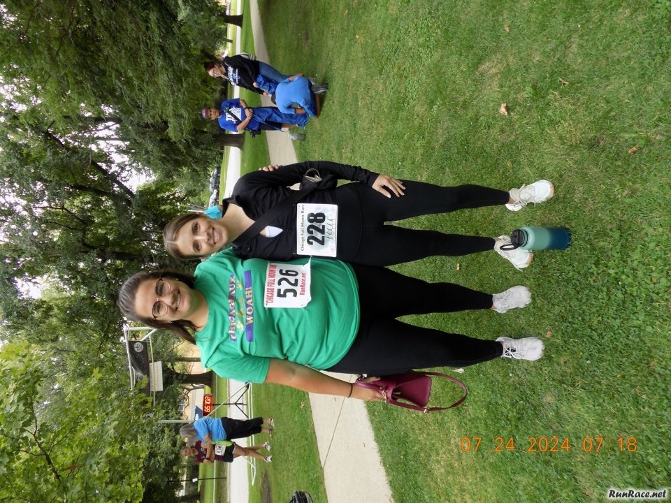 Pre-race Gathering in Norwood Park