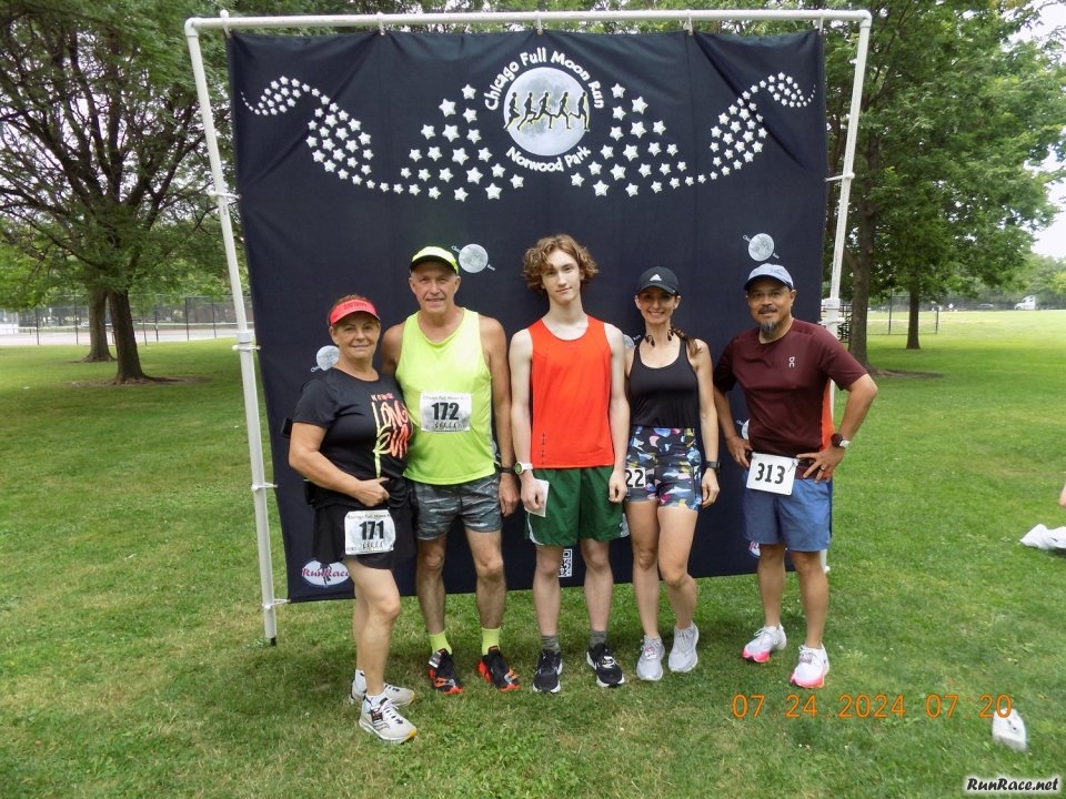Pre-race Gathering in Norwood Park