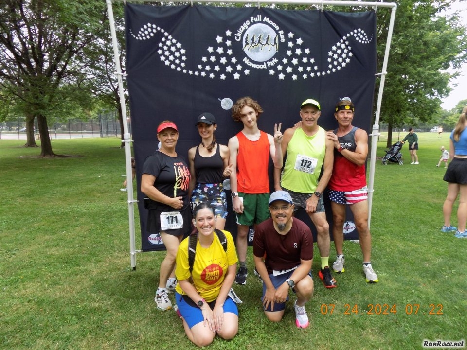 Pre-race Gathering in Norwood Park