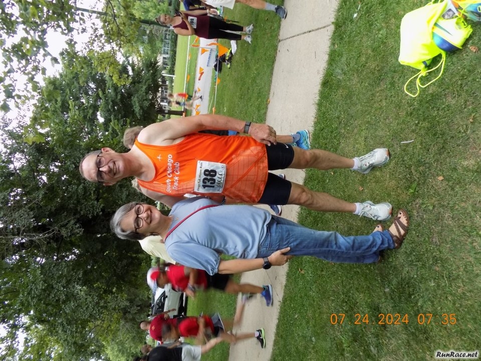 Pre-race Gathering in Norwood Park