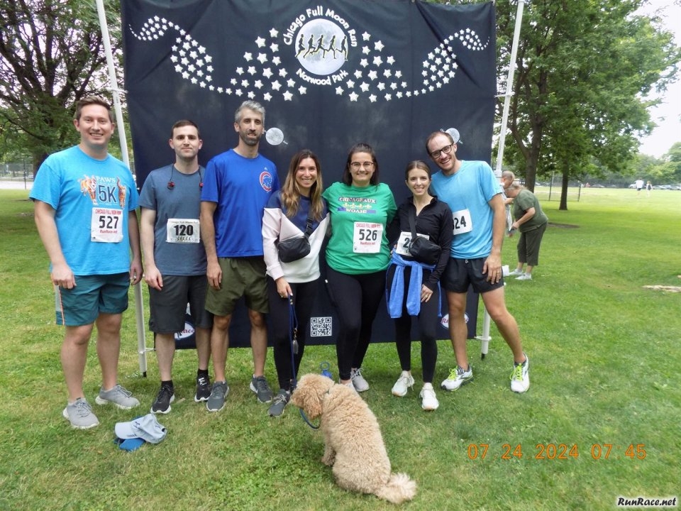 Pre-race Gathering in Norwood Park