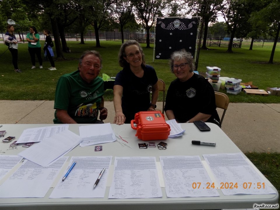 Pre-race Gathering in Norwood Park