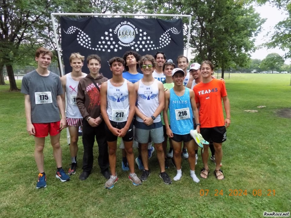 Pre-race Gathering in Norwood Park