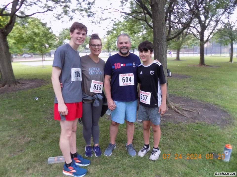 Pre-race Gathering in Norwood Park