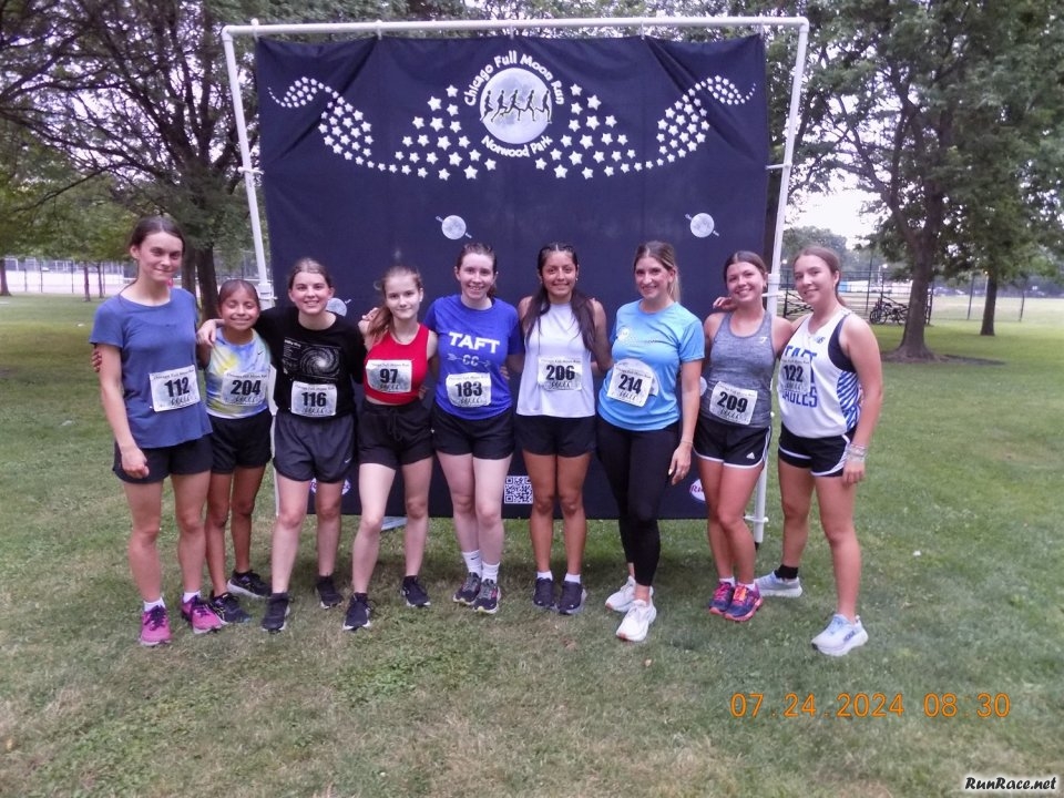 Pre-race Gathering in Norwood Park