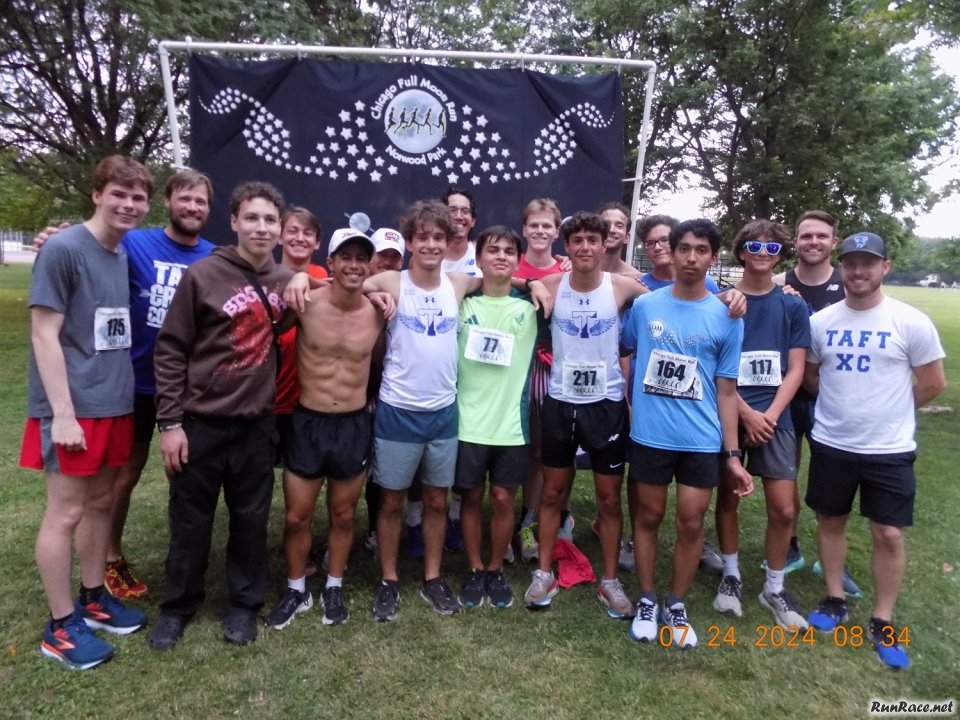 Pre-race Gathering in Norwood Park