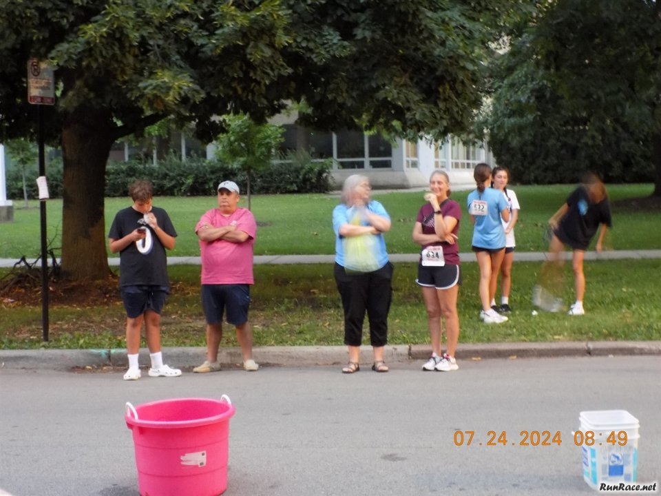 Pre-race Gathering in Norwood Park