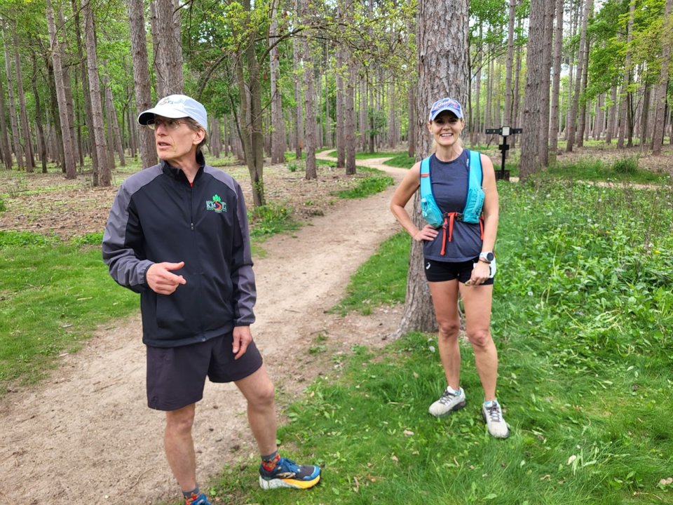 Bunk House Trail Runs Finish Area - Scuppernong Trailhead Bunk House Trail Runs Finish Area - Scuppernong Trailhead